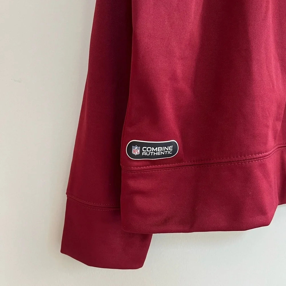 NWT RARE NFL Commanders ‘Combine Training’ Performance Pullover Sweatshirt, XL - Picture 3 of 9